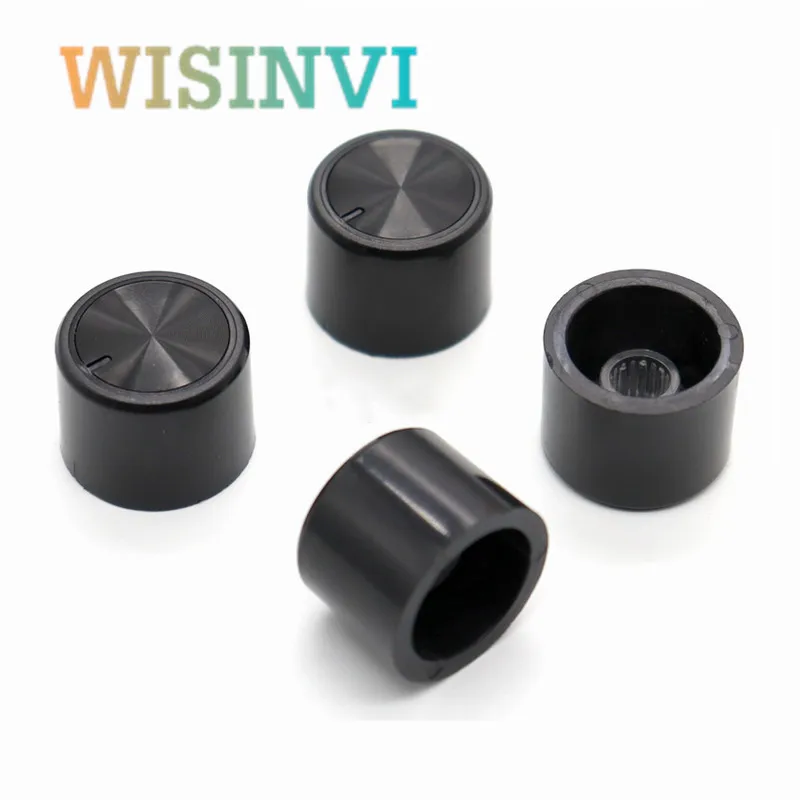 

10 шт. 20*15 мм ручка передачи света, ручка потенциометра, крышка усилителя мощности, направляющая ручка, крышка цветка/полу вала 6 мм