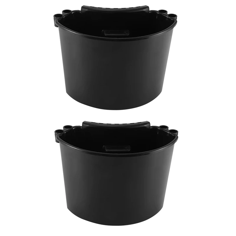 

2X Car Wash Bucket Organizer For Storage Car Detailing Tools Car Wash Accessories Black