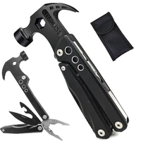claw hammer multitool stainless steel knife plier tool nylon sheath outdoor survival camping hiking portable pocket claw hammer