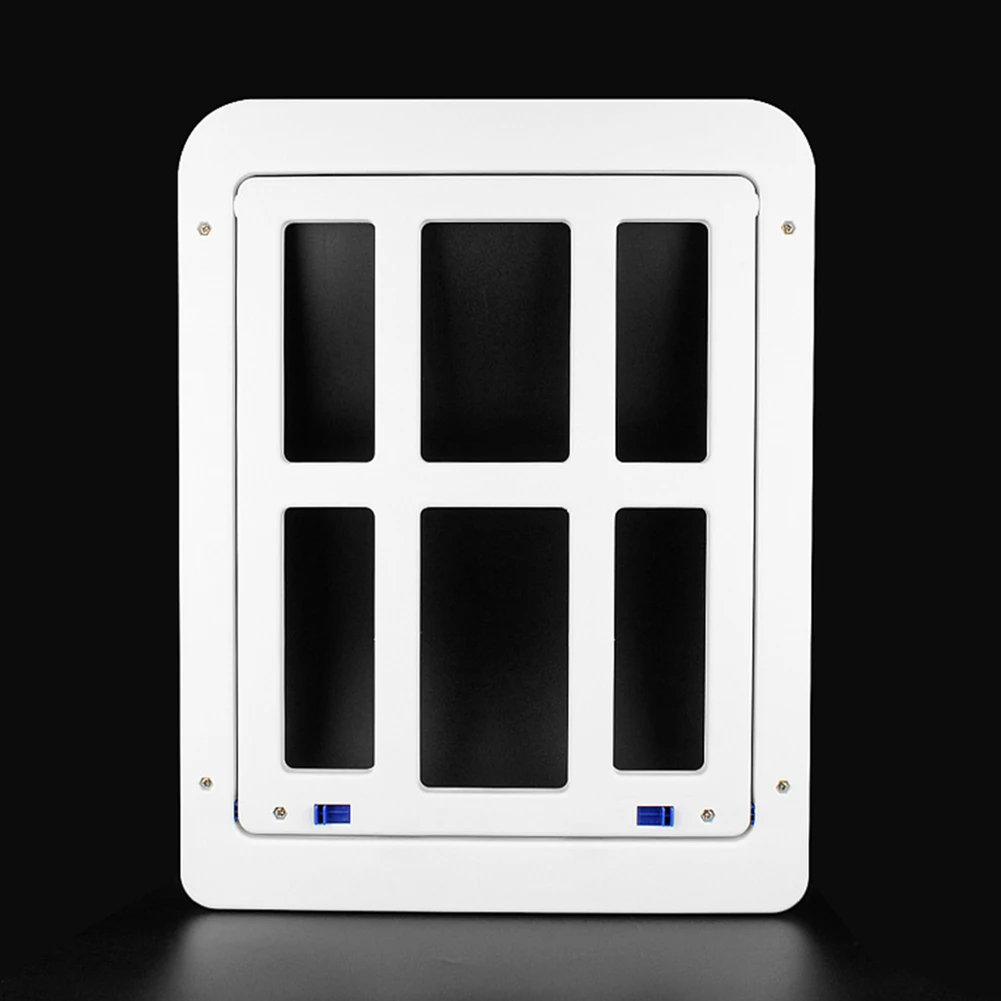 

Pet Door Safe Lockable Magnetic Screen Outdoor Dogs Cats Window Gate House Enter Freely Garden Easy Install Small Pet Supplies