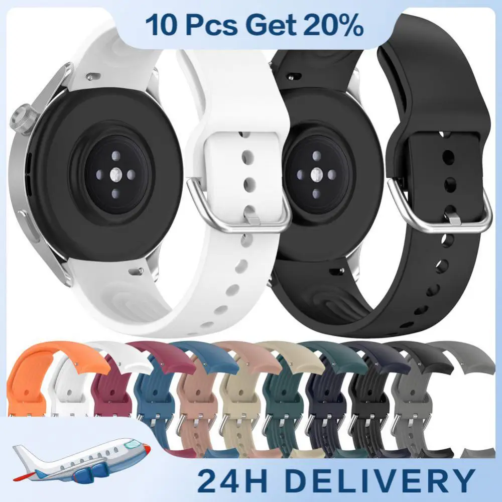 

Silicone Strap Soft Watch Accessories Watchband For Watch S1 For Amazfit Gtr4/gts4/gtr3 Strap Soft Silicone Band Band
