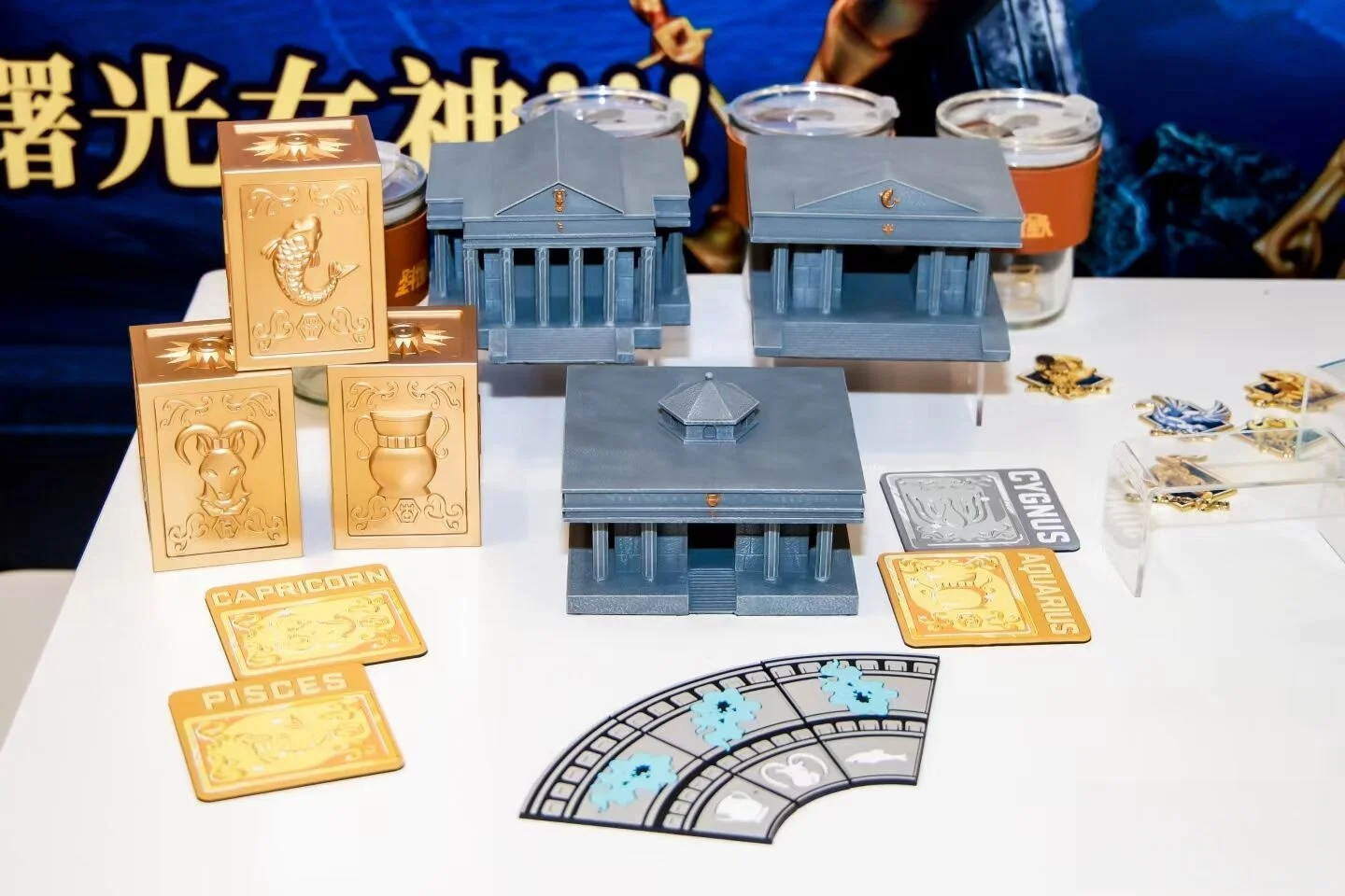 Фото В наличии, оригинальная фигурка Saint Seiya Rewards Водолей Козерог Асура Тереза, детский тигр, лебедь, ледник, подарок №4