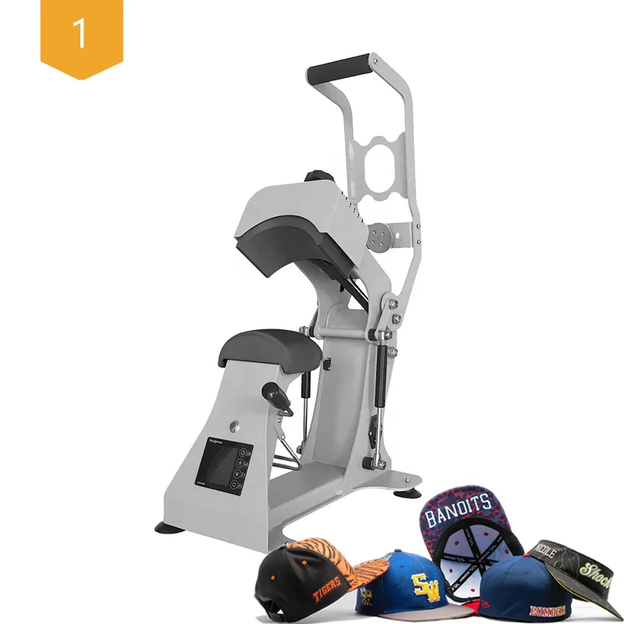 

Wholesale Semi-auto Cap Heat Press Transfer Printing Machine for Hats