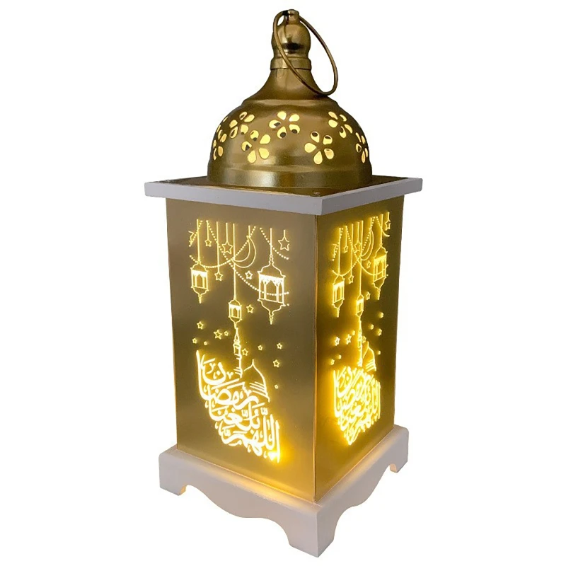 

Eid Mubarak Lights Wooden Ramadan Lanterns 2023 Kareem Decorations For Home Muslim Islamic Festival Decoration Eid al-Fitr Decor