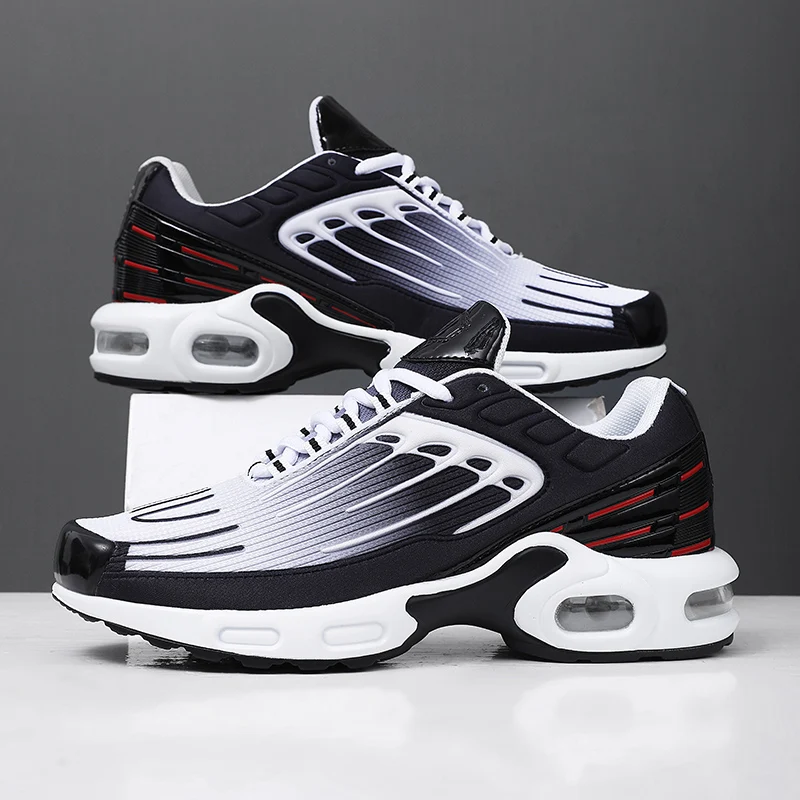 

Men Sneakers Running Shoes Women Plus Size 46 Sports Shoes Casual Couple Trainers Shock Absorption Air Cushion Tennis Gym Shoes