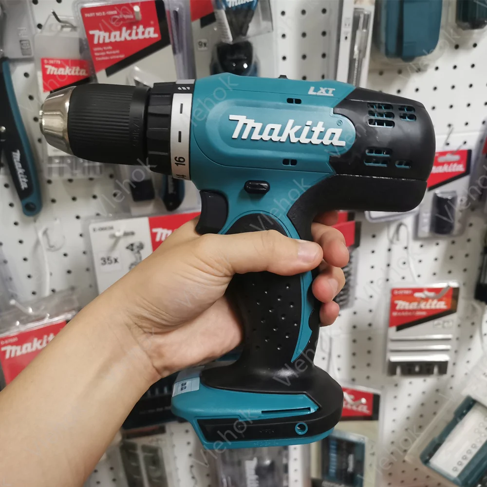 

Перезаряжаемая шуруповерт Makita 18 в DDF453 ручная дрель DDF453Z многофункциональная Ударная дрель с переменной скоростью электроинструмент