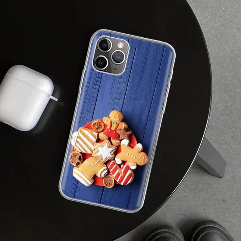 Чехол для телефона с изображением печенья iPhone 11 14 13 12 Mini 15 Pro Max Apple X XS XR 7 Plus 8