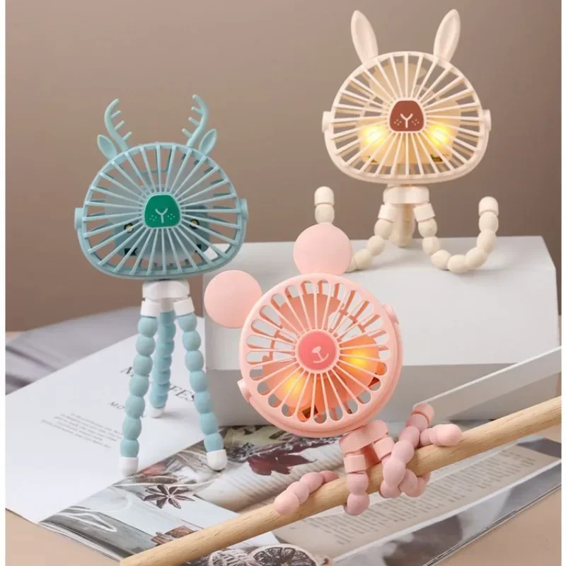 Портативный настольный вентилятор для детей игрушечная каретка деформируемый