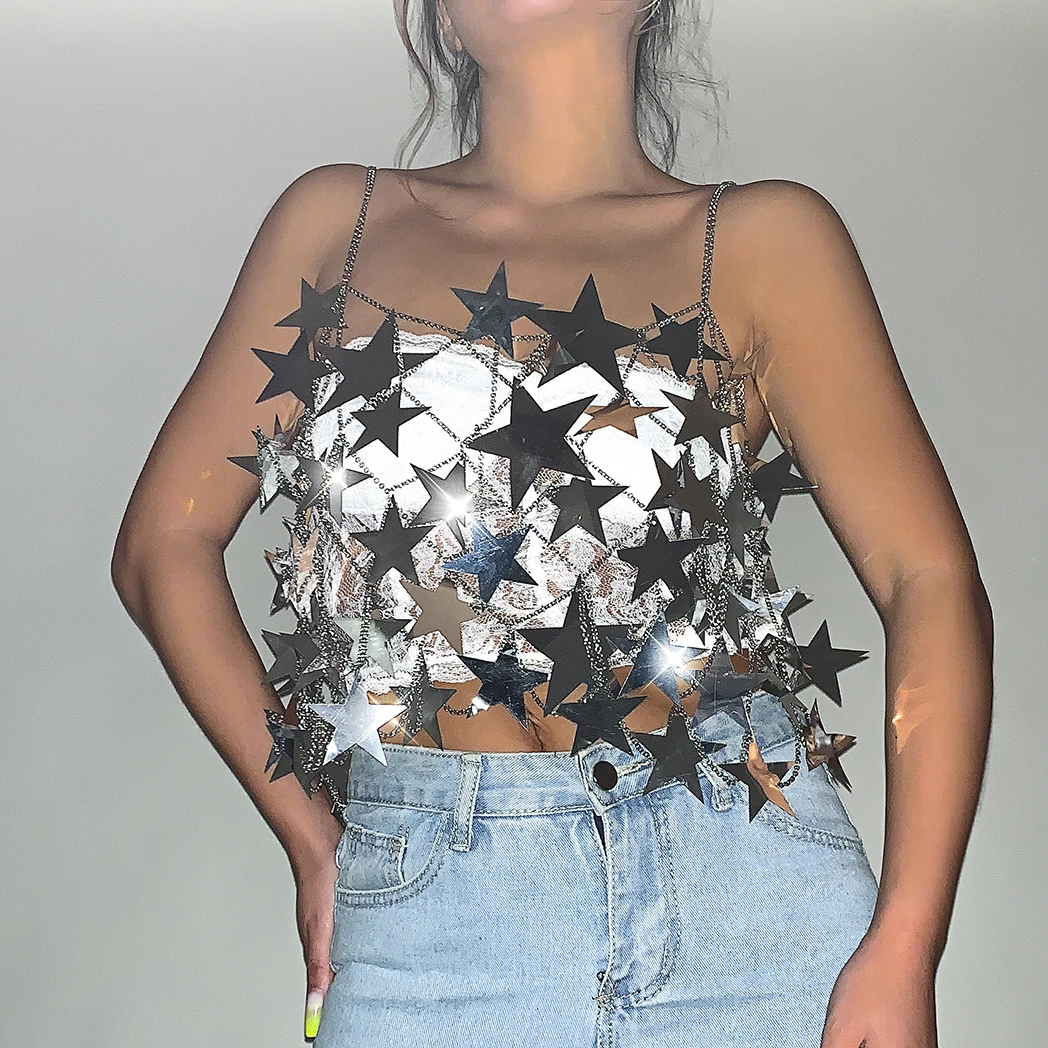 

Женское вечерние нее белье серебристого цвета, с блестками