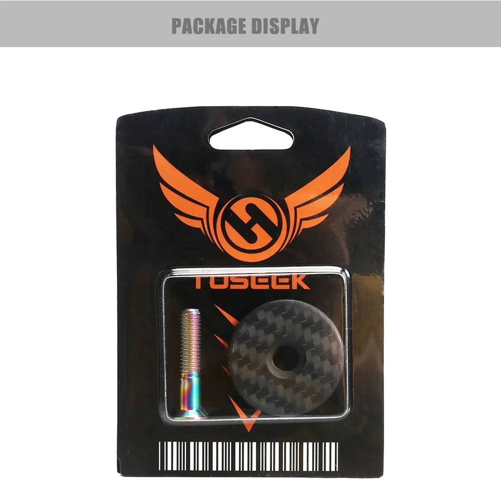 Велосипедная гарнитура TOSEEK верхняя крышка выноса из углеродного волокна 28 6 мм 1