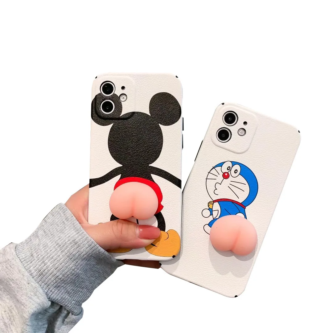 

2 шт., силиконовые наклейки для телефона, для снятия стресса