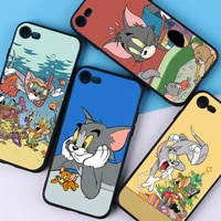 bandai tom and jerry phone case for iphone 13 11 8 7 6 6s plus x xs max 5 5s se 2020 xr 11 pro capa