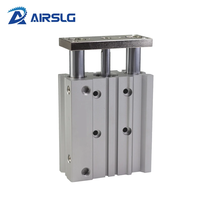 

Compact guide cylinder Thin Three axis air pneumatic cylinder with guide rod TCM12X10S TCM16X20S TCM12X25S TCM12X50S TCM16X60S