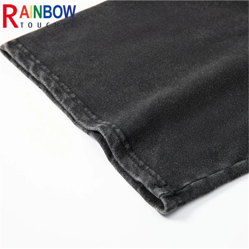 Футболка Rainbowtouches мужская с коротким рукавом свободная кофта принтом в стиле High