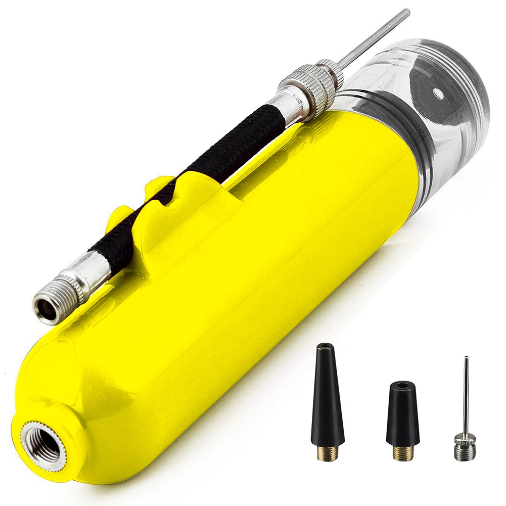 

Brand New Basketball Inflator Air Pump Portable Sport Balls 100g 16*3.5cm Dual Action Football Volleyball Handheld