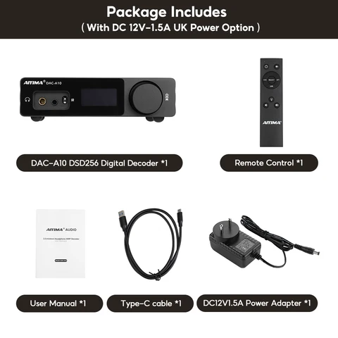 AIYIMA DAC-A10 Мини-усилитель для наушников