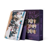 55pcsset wholesale kpop kep1er first impact new album postcard lomo card photo print cards poster picture fans gifts collection