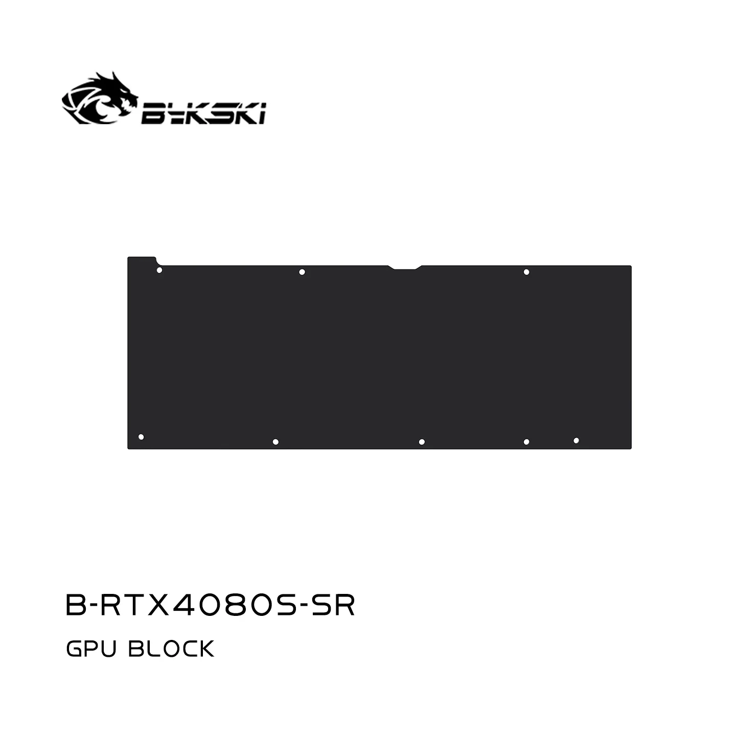Водоблок Bykski для видеокарты NVIDIA RTX4080 SUPER 32G, 0.3мм Jet Micro-waterway Dense Waterways N-RTX4080S-SR (art.: 3920dc603bd2e) - 3920dc603bd2e