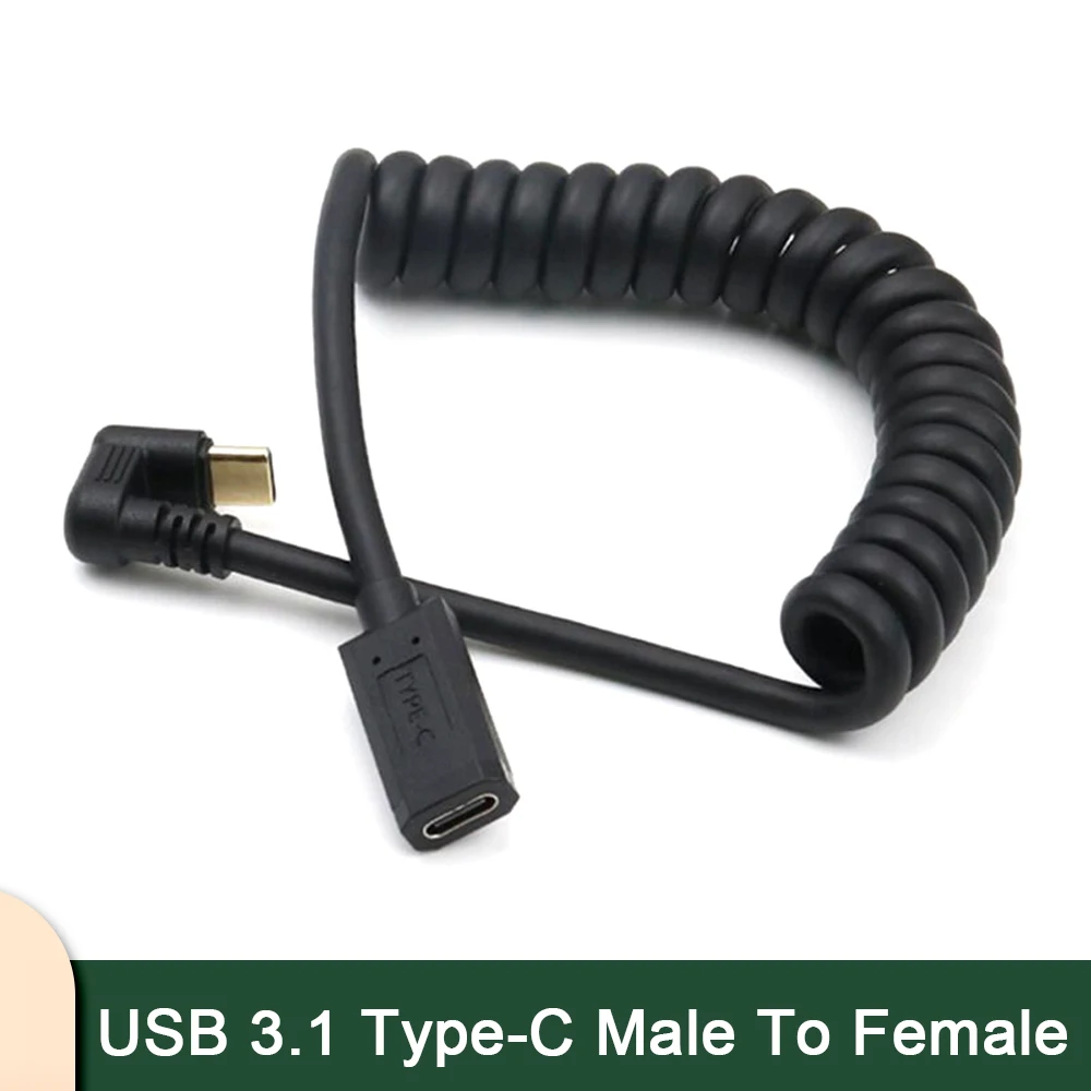 USB 3. 0 Type-C штекер-гнездо 4K 60 Гц пружинный Выдвижной зарядный кабель U-образной