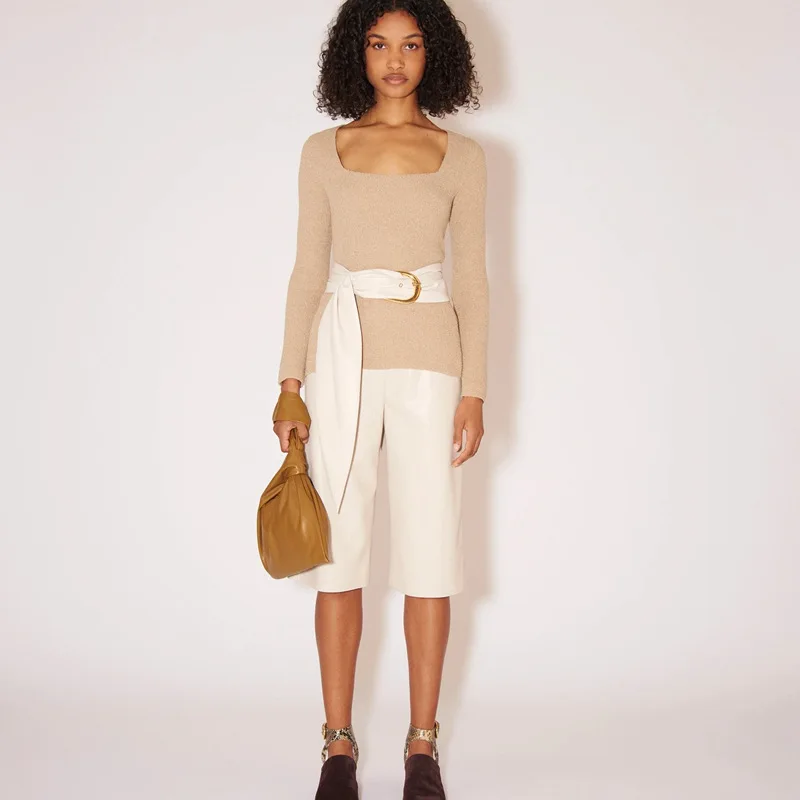 Рисунок 2 - Женский трикотажный пуловер с длинным