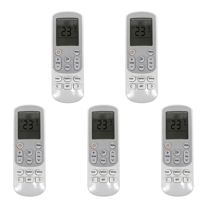 

5X Air Conditioning Remote Control Replacement Direct For Samsung DB93-14643S DB93-15169G DB93-14643T DB93-15882Q