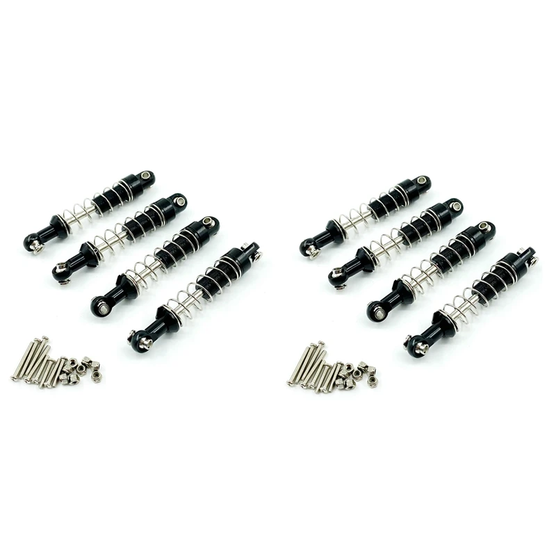 

Для MN D90 MN-90 MN99S WPL C14 C24 C34 RC Car 8 шт. металлический амортизатор, обновленные детали, аксессуары, 5