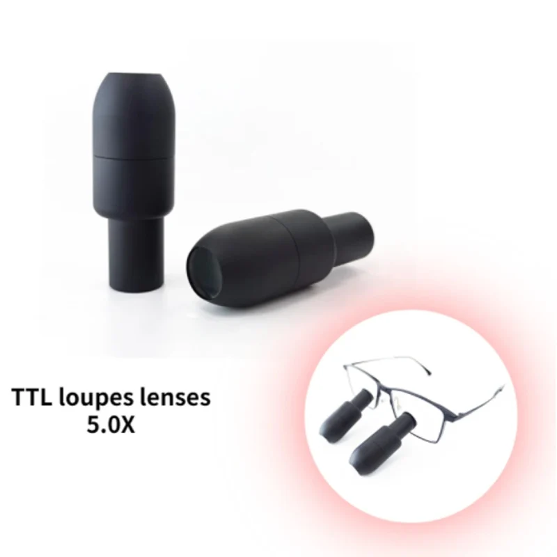 Новинка миниатюрные линзы запоминающего размера TTL в парах 5.0X (через линзы)