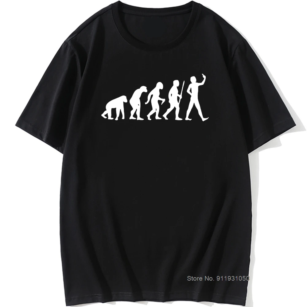 

New 2021 Personality Print T-shirt Evolution Retro Graphic Men's T-shirt 100% Cotton O-Neck Oversized size Hip Hop short sleeve