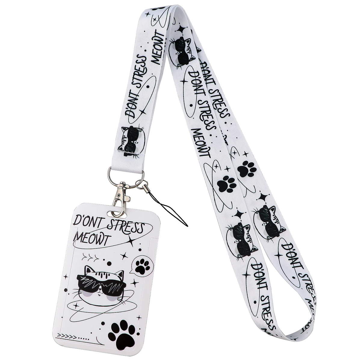 

Cute Cartoon Lanyard Rope Keychain for Key Neck Strap Staff ID Name Badges Holder Mobile Phone Work Pass Bus Card Accessories