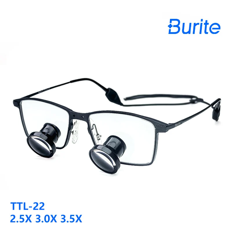 

Стоматологические лупы Burite 22 Arrival Galileo TTL 2.5X/3.0X/3.5X