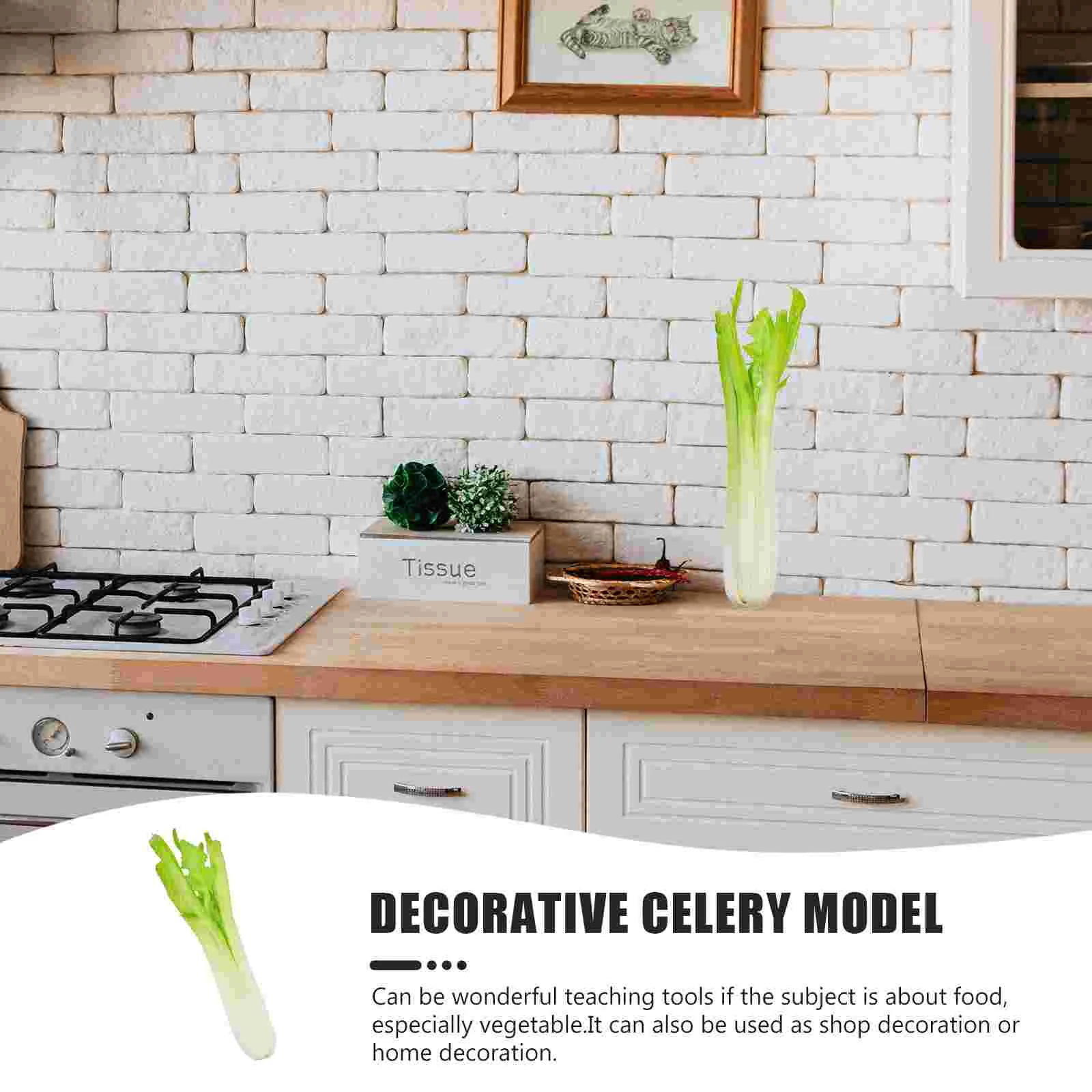Имитация сельдерея декор для магазина еды ложные овощи листья украшение