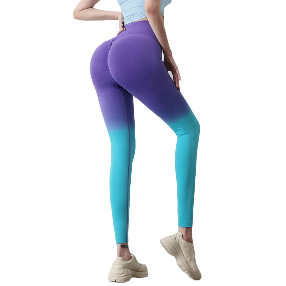 Women Seamless Sports Leggings High Waist Fitness Leggings Push Up Yoga Leggings Gym Clothing Sports Workout Pants Bar Tights