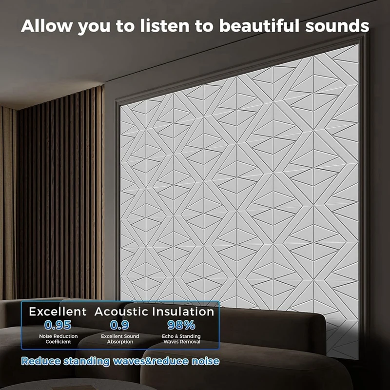 8 шт./упаковка самоклеящиеся вспененные панели 12 х12х0 47 дюймов