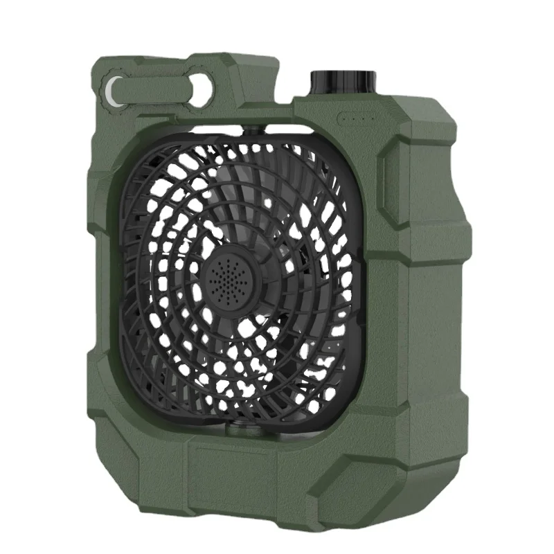 

2023 New Outdoor Convenient Camping Camping Fan Hot Selling Office Home Lighting USB Charged Mini Electric Fan