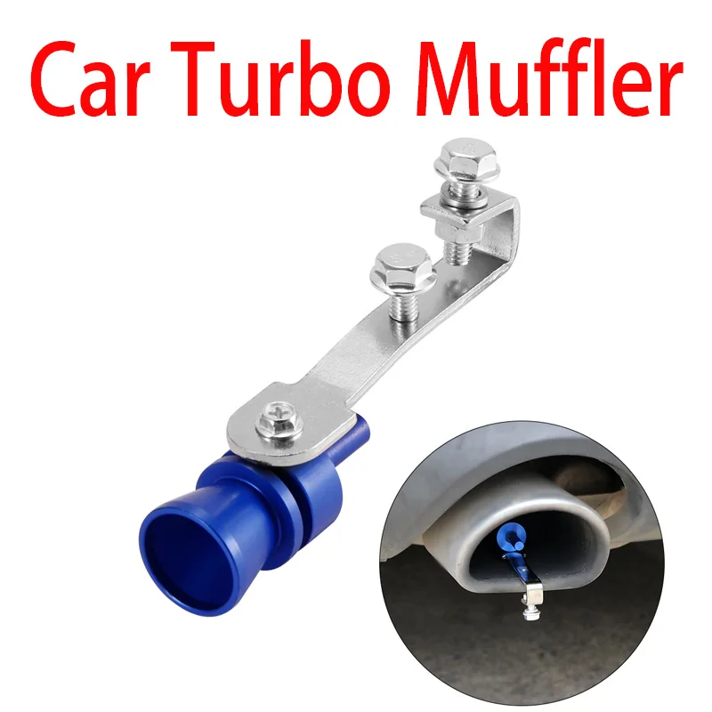

Car Turbo Muffler Car Turbo Sound Whistle Vehicle Refit Device Exhaust Pipe Turbo Sound WhistleUniversal Sound Simulator