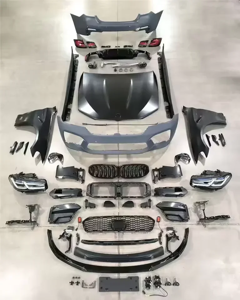 Автоматический обвес SJC для BMW серии 5 автомобильные детали Bodykit F10 F18 2011-2017 боковая