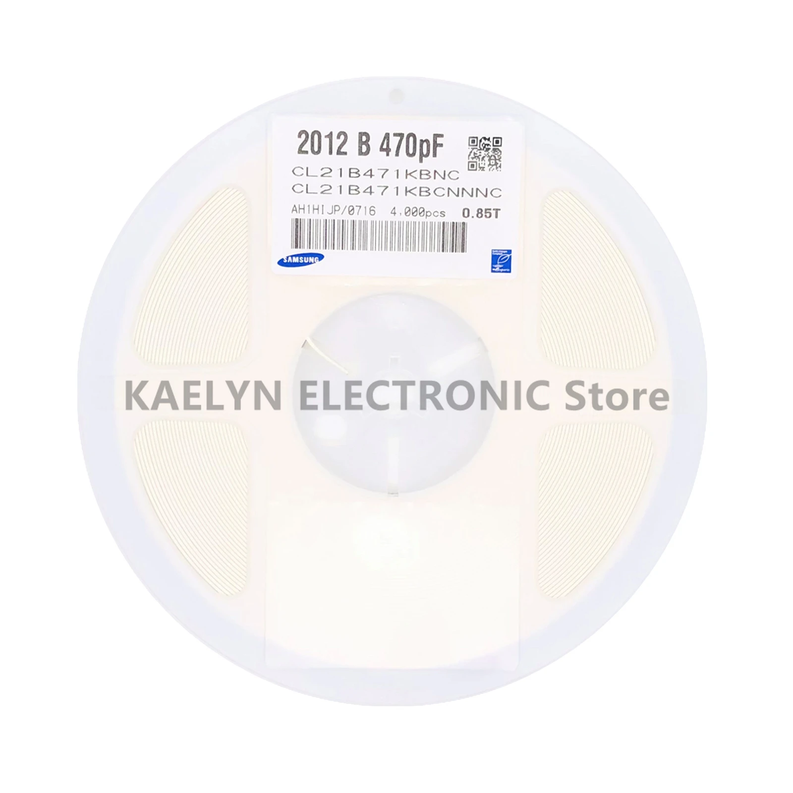 

1reel/4000pcs chip capacitor smd 2012/0805 470pF 471K 0.0047NF ±10% 50V X7R CL21B471KBANNNC CERAMIC MLCC NEW AND ORIGINAL
