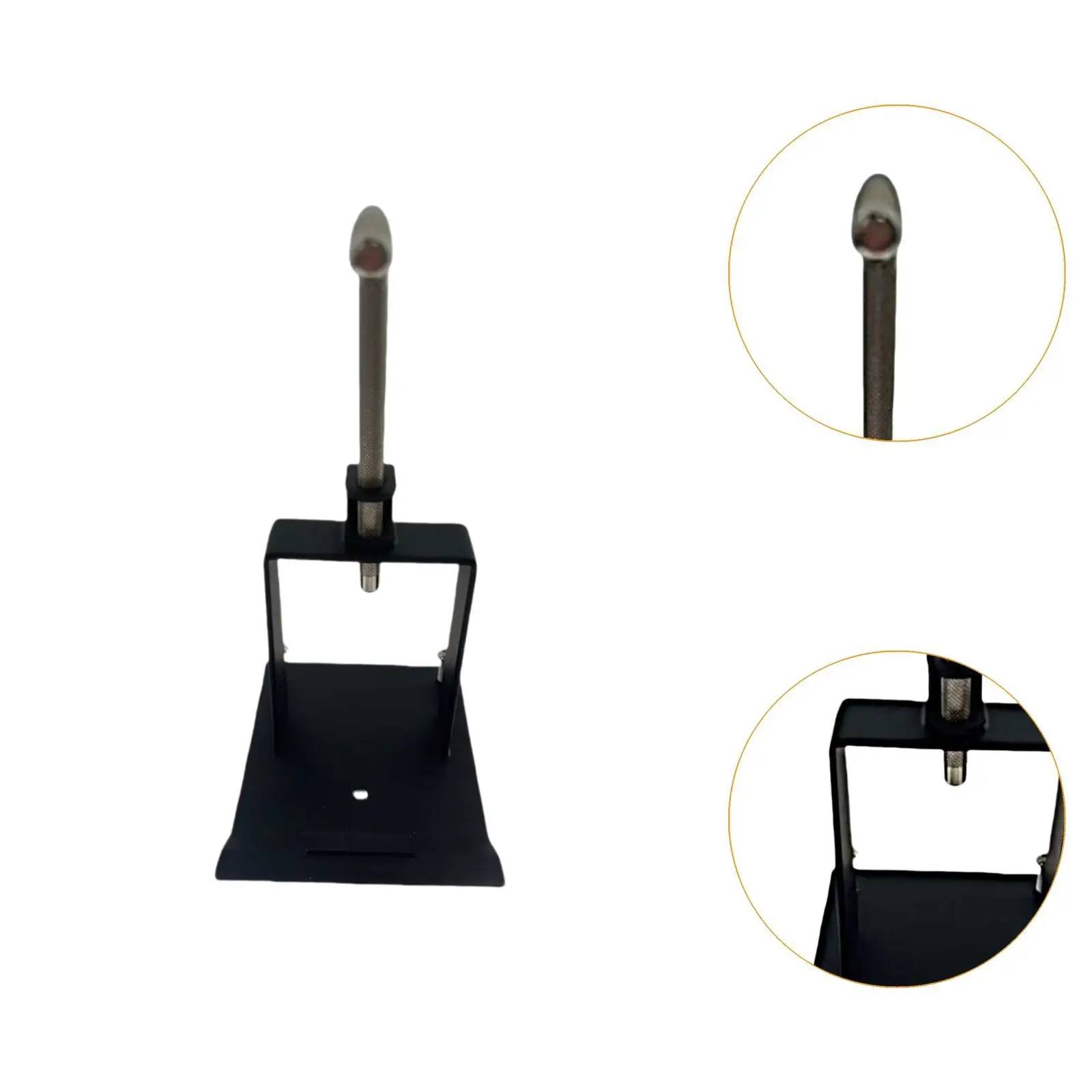 Фото Монтажный кронштейн педали колокольчика для педалей бас-барабана, профессиональный, легкий, прочный, персиссия, крепление педали колокольчика, для барабанной установки №5