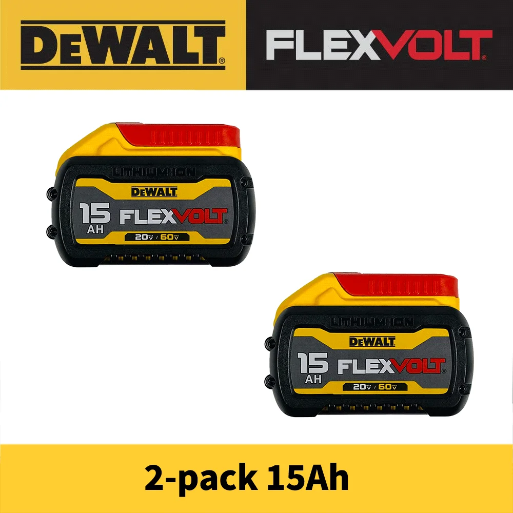

Для Dewalt FLEXVOLT аккумулятор DCB615 20 В/60 В макс. 15 Ач литий-ионный аккумулятор 21700 аккумуляторная батарея комплект аккумуляторных электроинструментов