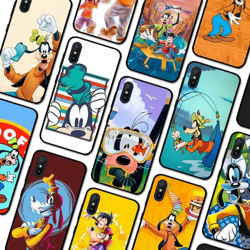 

Disney Goofy Phone Case for Redmi 5 6 7 8 9 A 5plus K20 4X 6 cover