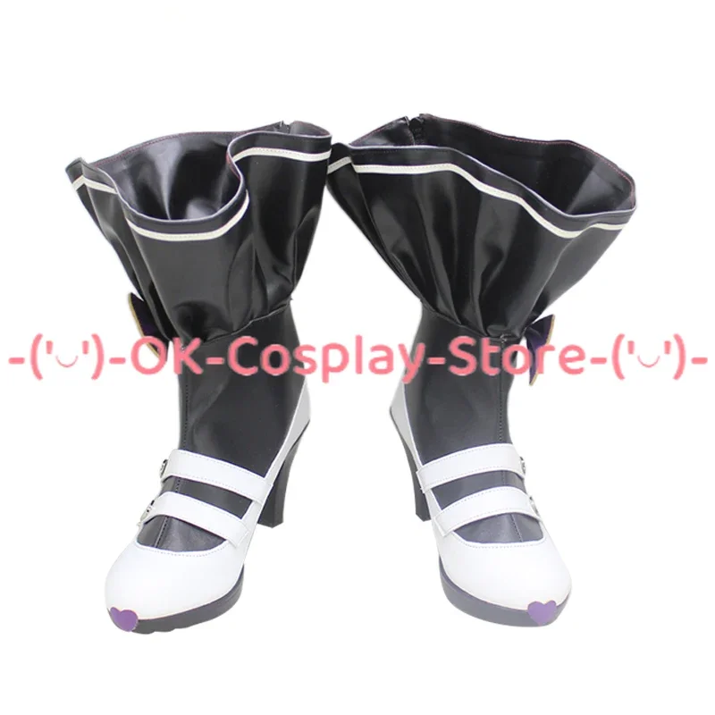 Sirasu Azusa обувь из искусственной кожи для косплея аниме-игра синий архив реквизит