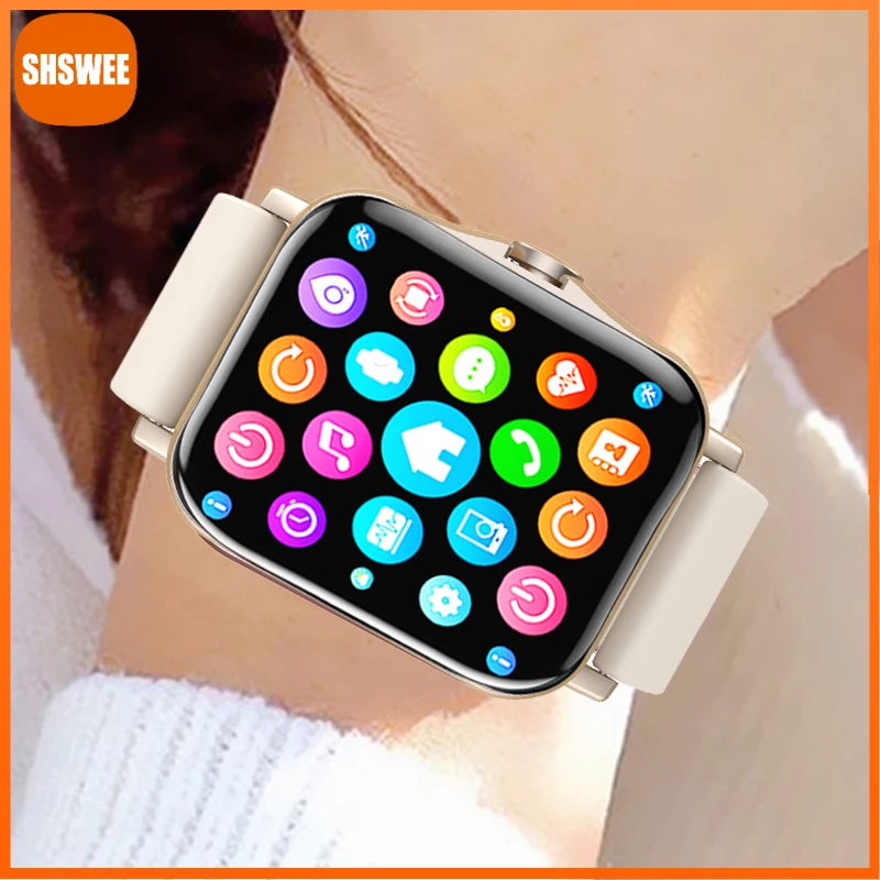 

For Xiaomi Huawei Sansung Android Phone IOS Smart Watch Women IP68 Waterproof Smartwatch Men Fitness Tracker