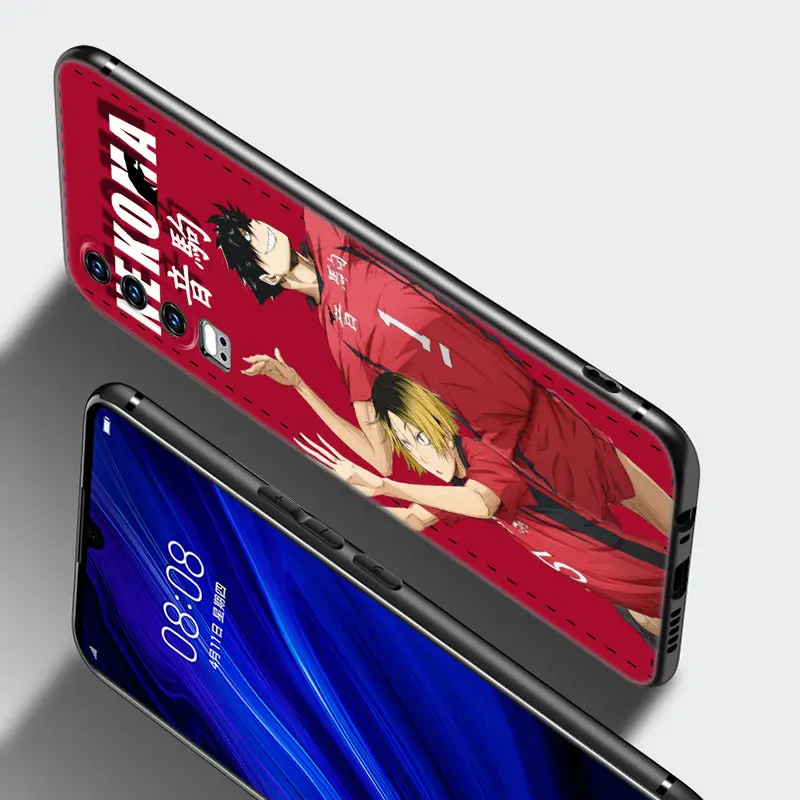 Чехол для телефона с аниме Kozume Kenma Haikyuu Huawei P50 P40 P30 P20 P10 P9 P8 Lite 2017 P Smart Z S Pro 2021 2020 2019 2018