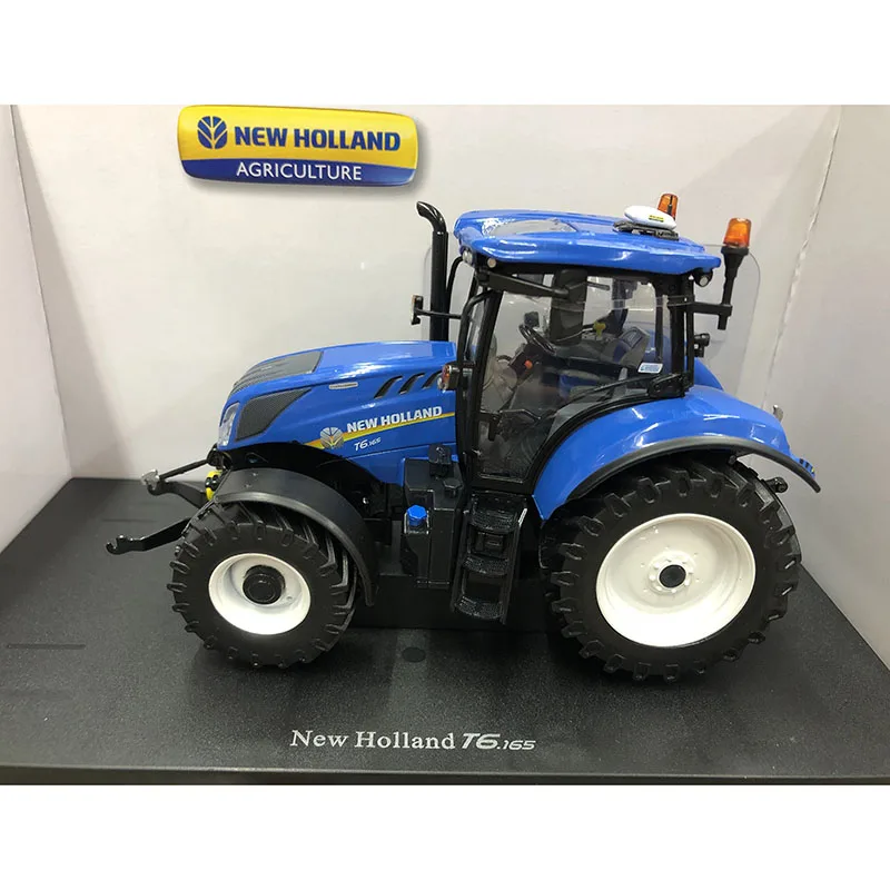 

UH Diecast 1:32 Scale New Holland T6.165 Tractor Farm Vehicle Alloy Model Colletcion Souvenir Display 5263