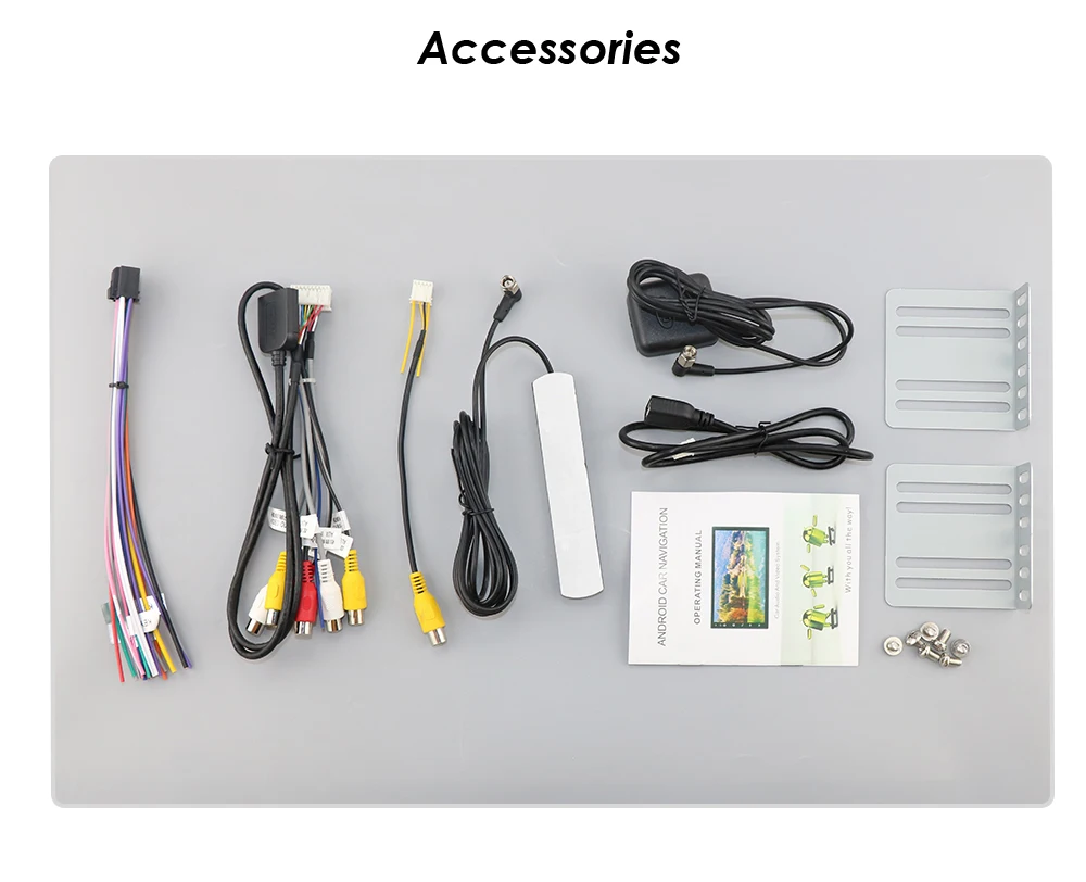 Автомобильный мультимедийный видеорегистратор на Android 2 ГБ + 32 Восьмиядерный