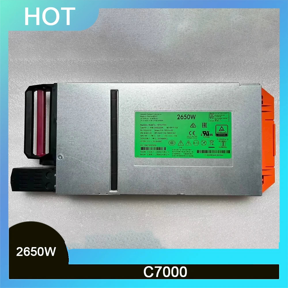 Блок питания для HP C7000 795554-101 789376-001 813831-001 798099-B21HSTNS-PD55