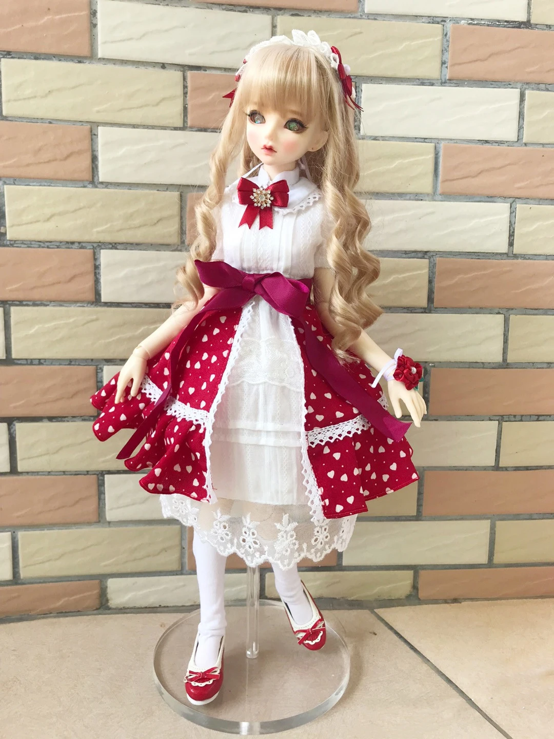 Домашняя Одежда для кукол 1/4 BJD тиара платье юбка с поддержкой носки бесплатная
