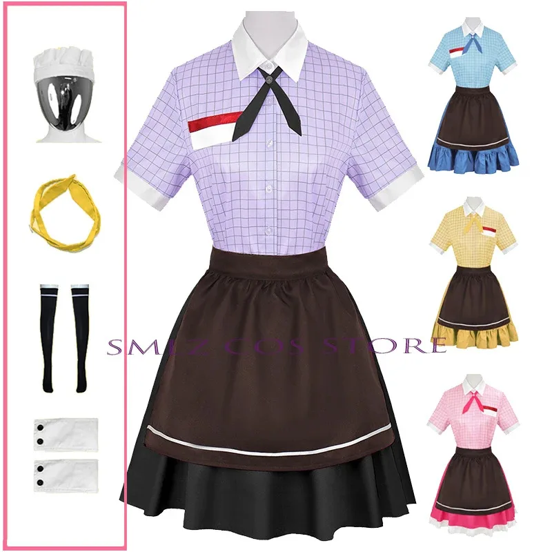 Фото Walpurgis Night Косплей Аниме Kaname Madoka Akemi Homura Miki Sayaka Tomoe Mami Sakura Kyouko Костюм Волшебная девушка Платье горничной Костюм №1