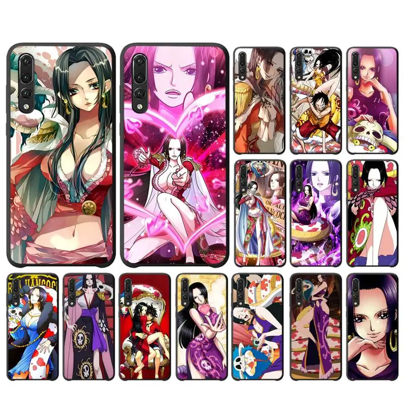 

BANDAI Hancock Boa One Piece Phone Case for Huawei P30 40 20 10 8 9 lite pro plus Psmart2019