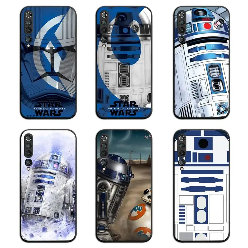 

Star wars R2D2 Phone Case for Xiaomi Mi Note 11 10 9 8 11X Lite 9T CC9 POCO M3 X3 Pro SE